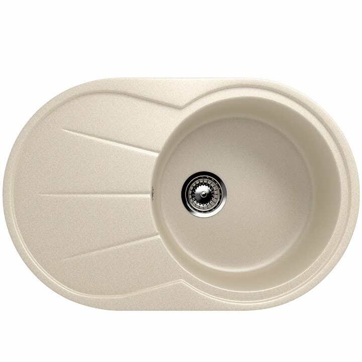 ULGRAN U-503 Кухонная мойка из искусственного камня, 328 Бежевый