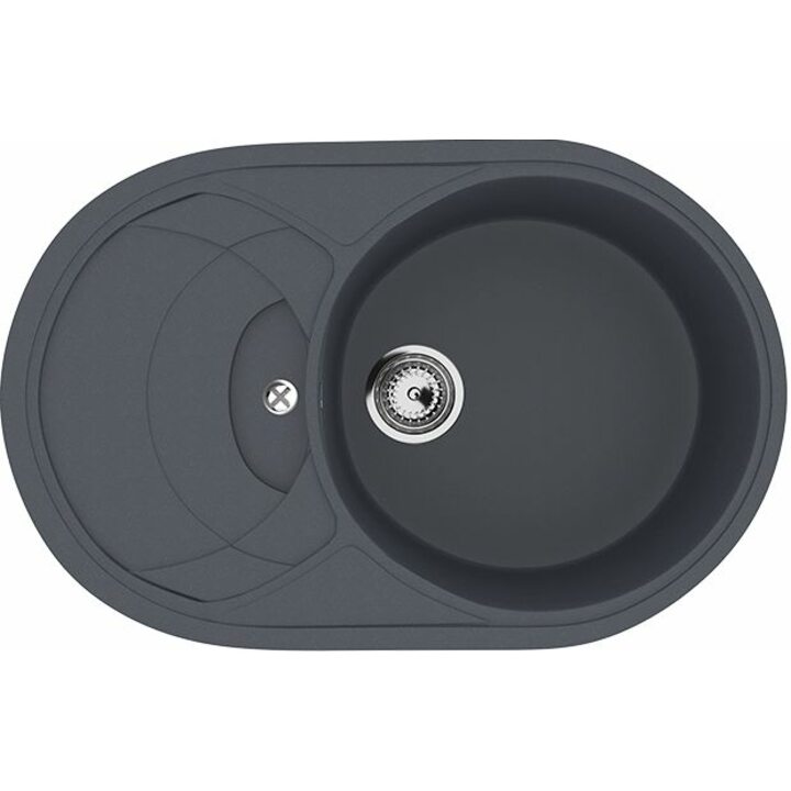 ULGRAN U-110 Кухонная мойка из искусственного камня, 343 Антрацит