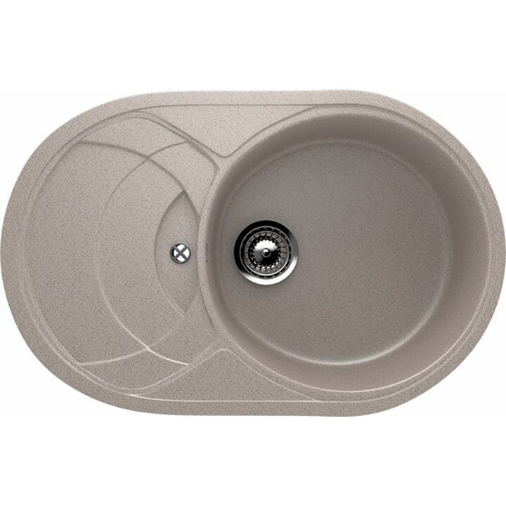 ULGRAN U-110 Кухонная мойка из искусственного камня, 302 Песочный