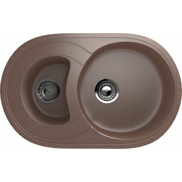 ULGRAN U-504 Кухонная мойка из искусственного камня, 307 Терракот