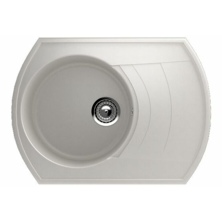 ULGRAN U-206 Кухонная мойка из искусственного камня, 331 Белый
