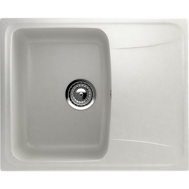 ULGRAN U-201 Кухонная мойка из искусственного камня, 341 Ультра-белый