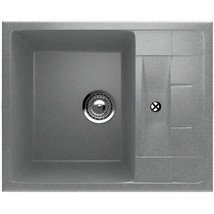 ULGRAN U-207 Кухонная мойка из искусственного камня, 342 Графитовый