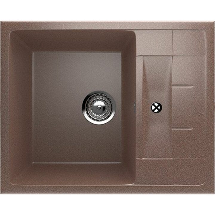 ULGRAN U-207 Кухонная мойка из искусственного камня, 307 Терракот