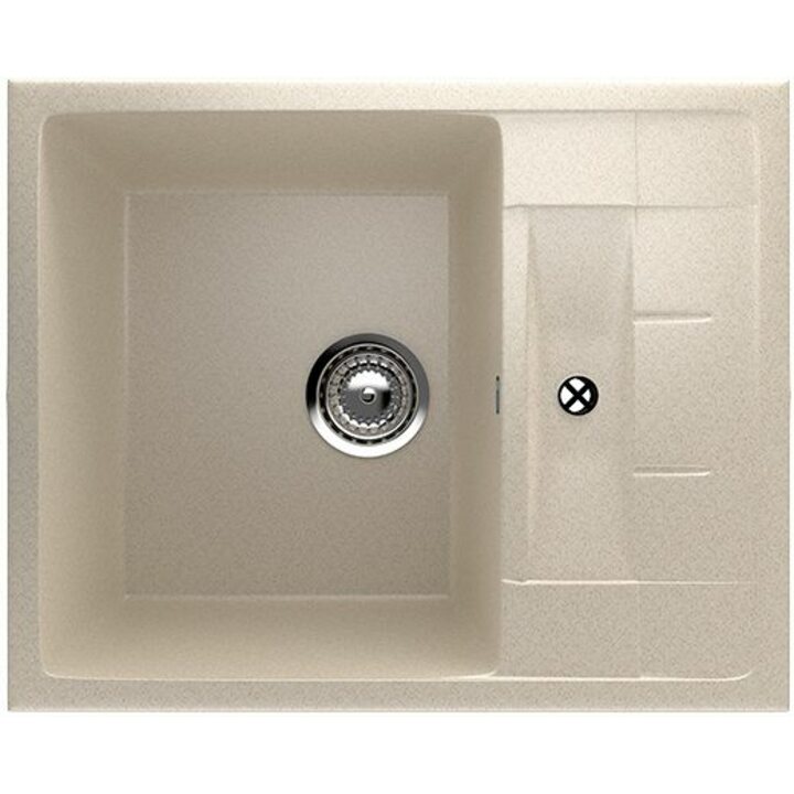 ULGRAN U-207 Кухонная мойка из искусственного камня, 328 Бежевый