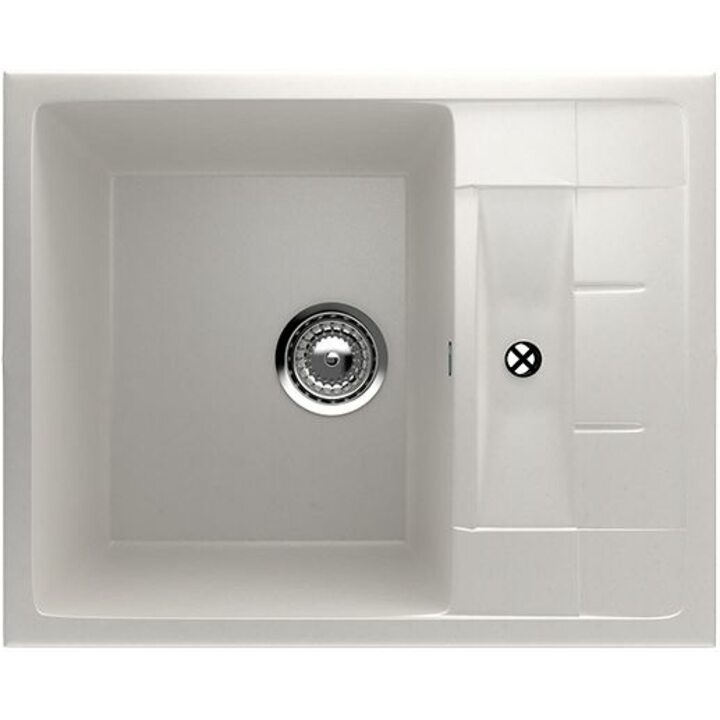 ULGRAN U-207 Кухонная мойка из искусственного камня, 331 Белый