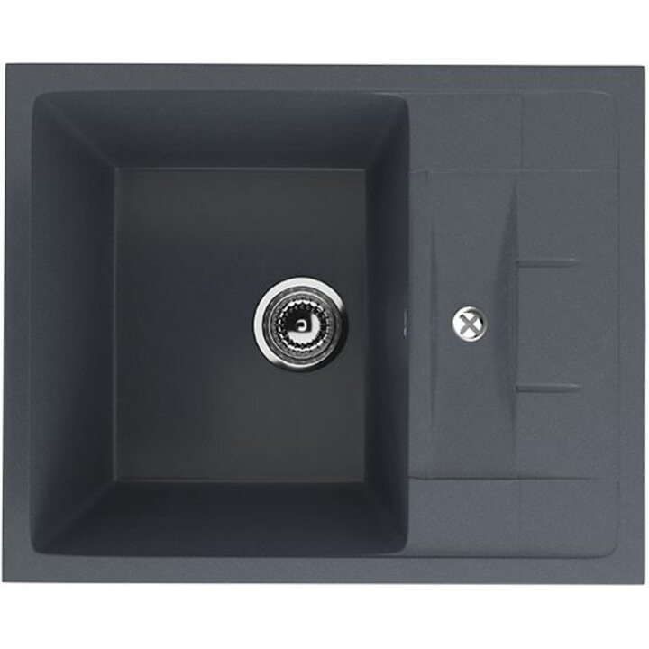 ULGRAN U-207 Кухонная мойка из искусственного камня, 343 Антрацит