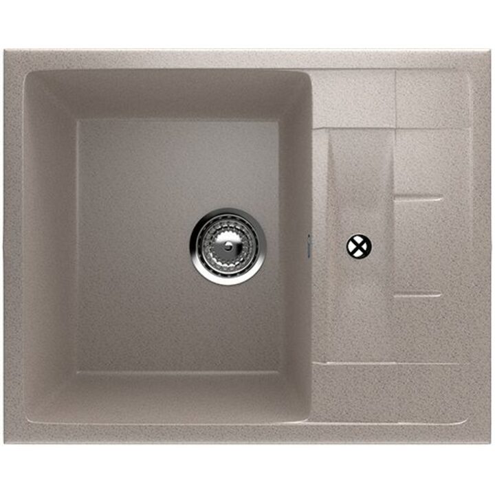 ULGRAN U-207 Кухонная мойка из искусственного камня, 302 Песочный