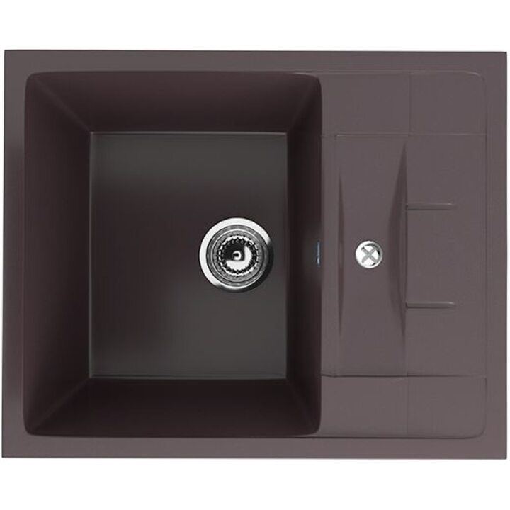 ULGRAN U-207 Кухонная мойка из искусственного камня, 345 Шоколад