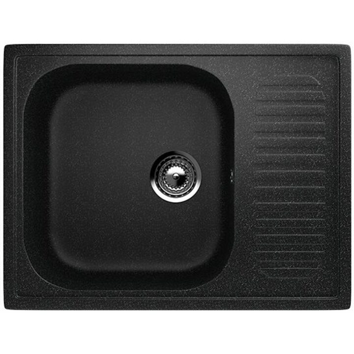 ULGRAN U-202 Кухонная мойка из искусственного камня, 308 Черный