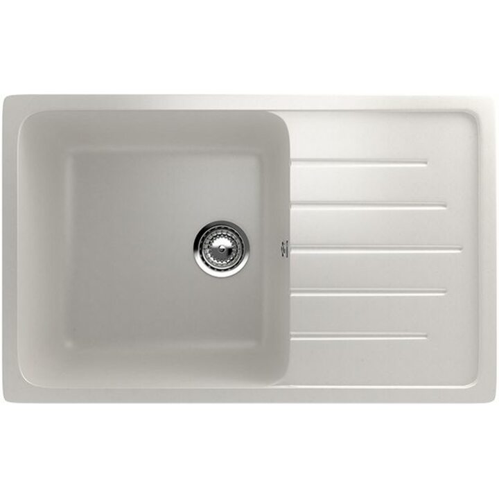 ULGRAN U-400 Кухонная мойка из искусственного камня, 331 Белый