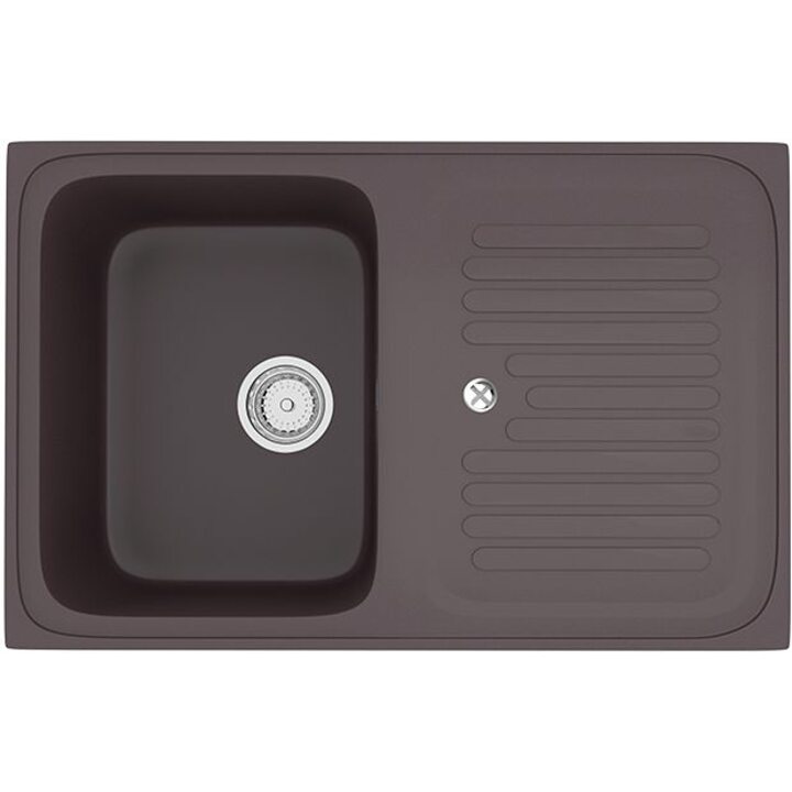ULGRAN U-502 Кухонная мойка из искусственного камня, 345 Шоколад
