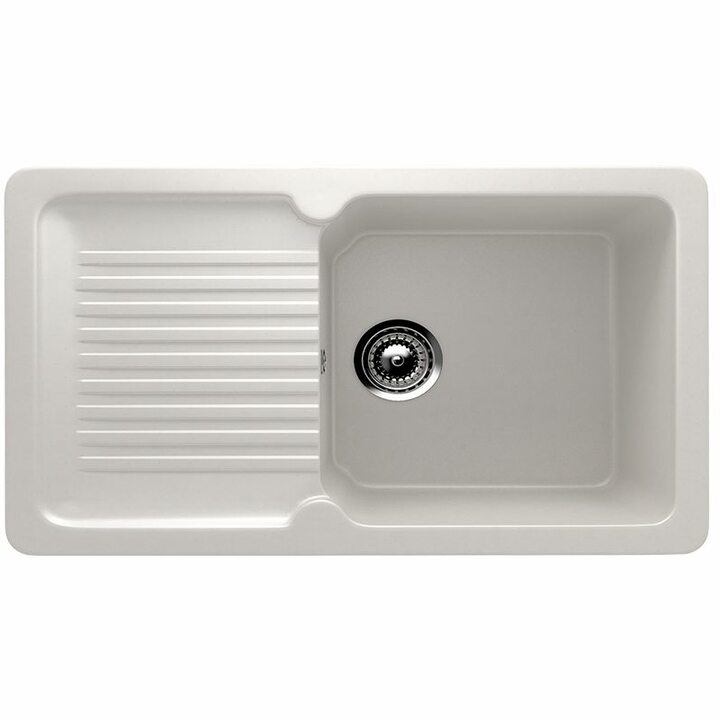 ULGRAN U-506 Кухонная мойка из искусственного камня, 331 Белый