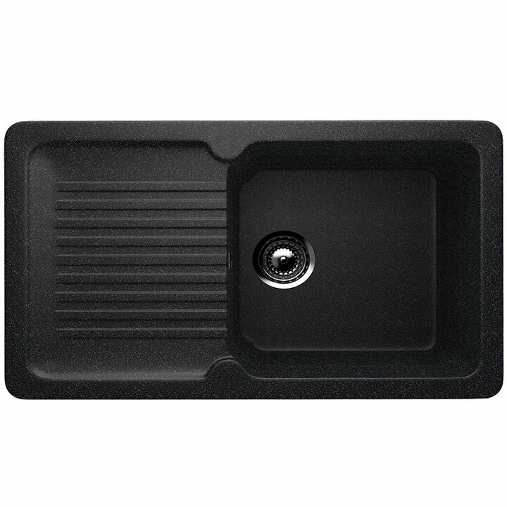 ULGRAN U-506 Кухонная мойка из искусственного камня, 308 Черный