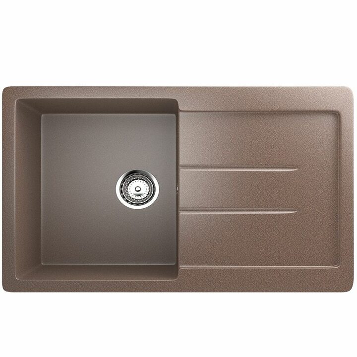 ULGRAN U-507 Кухонная мойка из искусственного камня, 307 Терракот