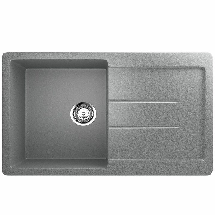 ULGRAN U-507 Кухонная мойка из искусственного камня, 309 Темно-серый