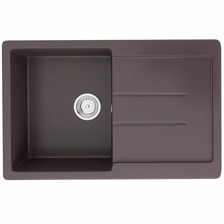 ULGRAN U-507 Кухонная мойка из искусственного камня, 345 Шоколад