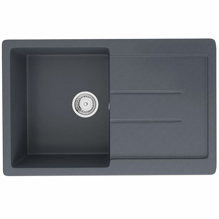 ULGRAN U-507 Кухонная мойка из искусственного камня, 343 Антрацит