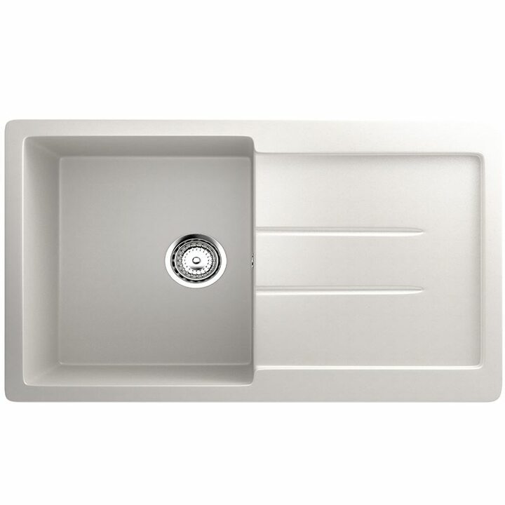ULGRAN U-507 Кухонная мойка из искусственного камня, 331 Белый
