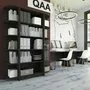 Теине Стеллаж закругленный, ЛДСП венге