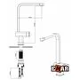 EMAR EC-3014 Смеситель из искусственного камня,  берилл