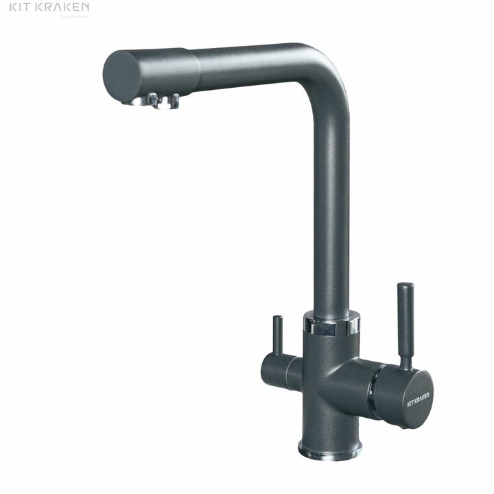 Kit Kraken Scandi Смеситель из нержавеющей стали, темно-серый