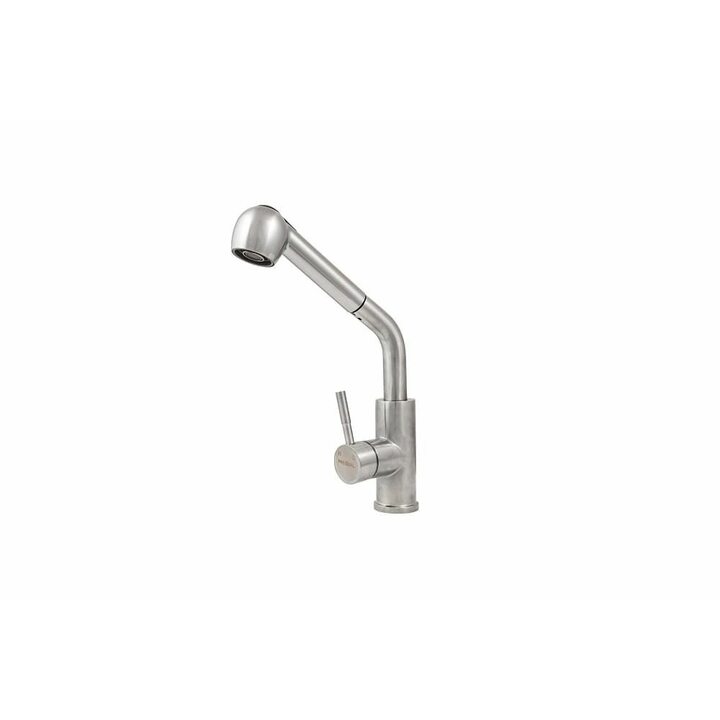 ФЕРУЛА 8109 Смеситель из нержавеющей стали, сатин