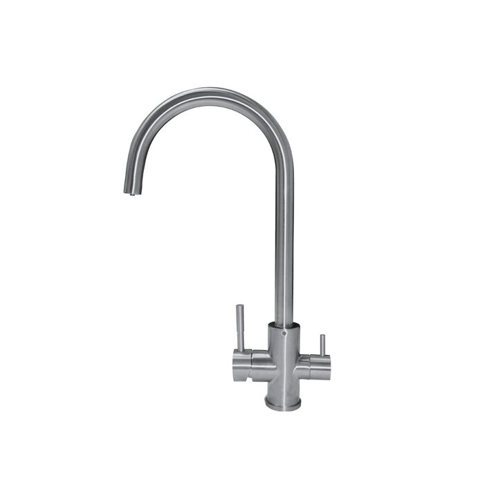 ИРИС 8204 Смеситель из нержавеющей стали, сатин