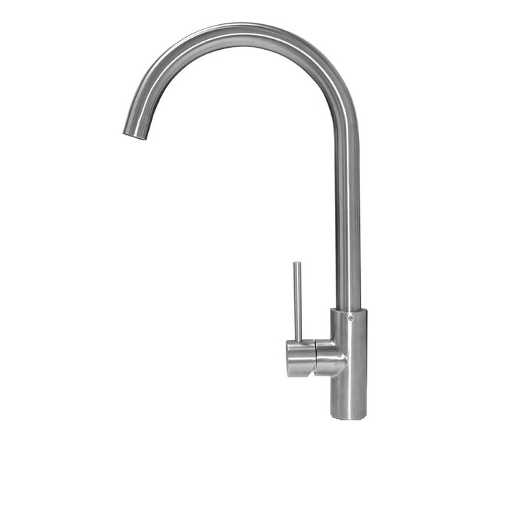 АЛАРИЯ 8161 Смеситель из нержавеющей стали, сатин