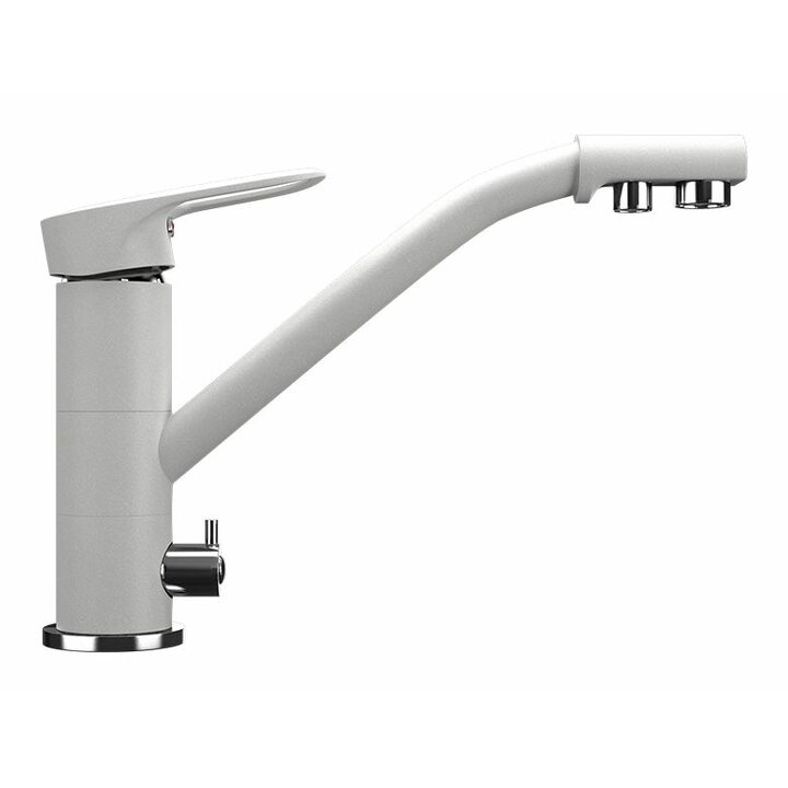 ULGRAN U-010 Смеситель из искусственного камня, 341 Ультра-белый