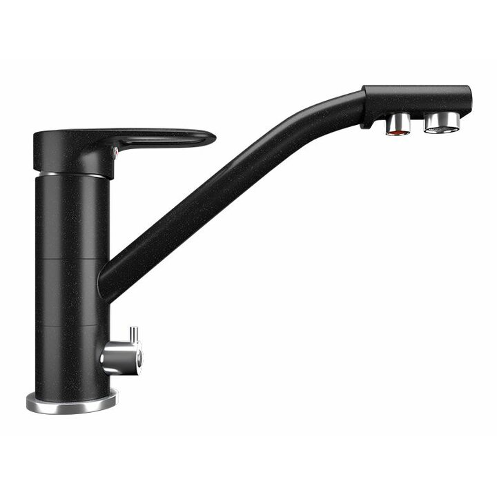 ULGRAN U-010 Смеситель из искусственного камня, 344 Ультра-черный