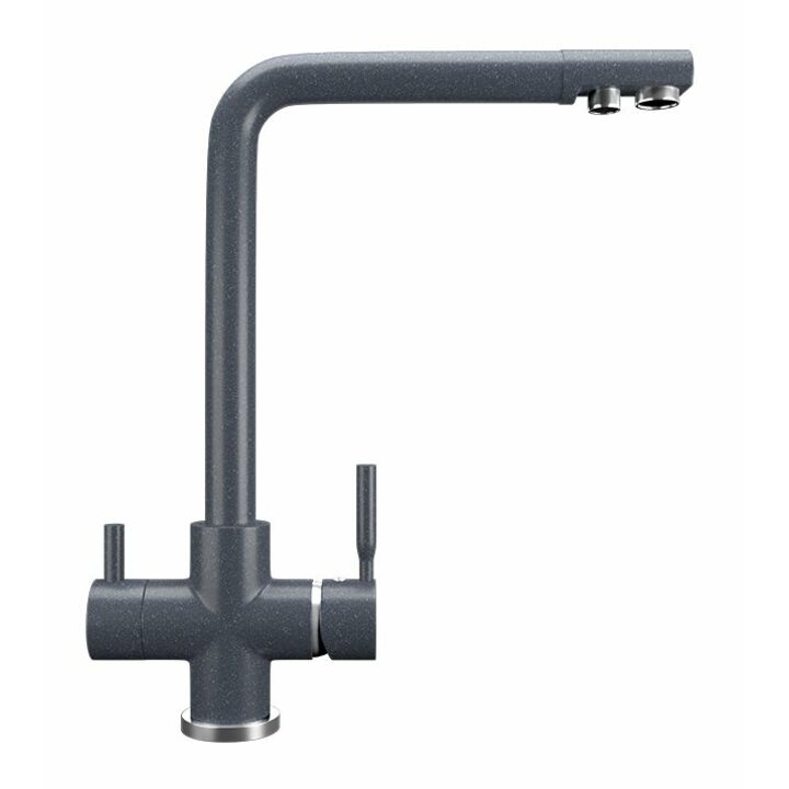 ULGRAN U-016 Смеситель из искусственного камня, 343 Антрацит