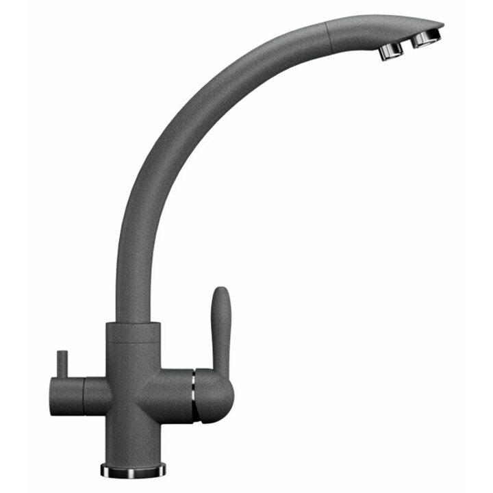 ULGRAN U-017 Смеситель из искусственного камня, 309 Темно-серый