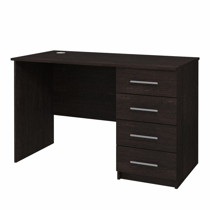 Валске Компьютерный стол с 4 ящиками, ЛДСП венге