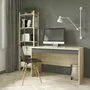Вирь Письменный стол с 2 ящиками, SOFT TOUCH серый