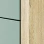 Лув Компьютерный стол с 6 ящиками, SOFT TOUCH оливковый