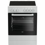 Плита Beko FSE67100GWS, электрическая, белая