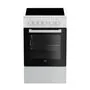 Плита Beko FSS57000GW, электрическая, белая