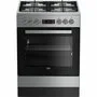 Плита Beko FSM62330DXT, комбинированая, нержавеющая сталь