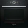 Духовой шкаф электрический Bosch HBG6764B1, черный