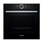 Духовой шкаф электрический Bosch HBG6764B1, черный
