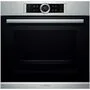 Духовой шкаф электрический Bosch HBG634BS1, серебристый