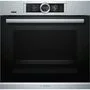 Духовой шкаф электрический Bosch HSG636XS6, серебристый