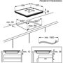 Варочная поверхность Electrolux CPE644RCC черная 