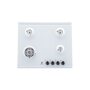 Варочная поверхность Electrolux GPE 363 MW белая 