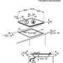 Варочная поверхность Electrolux GPE363RBK черная 