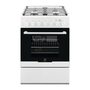 Плита Electrolux EKK961900W, комбинированая, белая