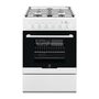 Плита Electrolux EKK961900W, комбинированая, белая