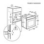 Духовой шкаф электрический Electrolux OEF5C50Z, черный