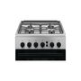 Плита Electrolux RKG500001X, газовая, серебристая